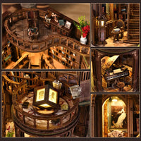 Dreamy Book Hall — detail photograph 2