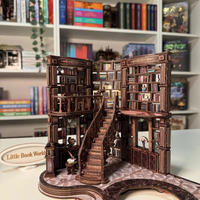dreamy book hall — Little Book Worlds