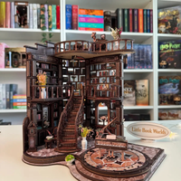 dreamy book hall — Little Book Worlds
