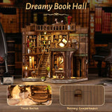 Dreamy Book Hall — detail photograph 8